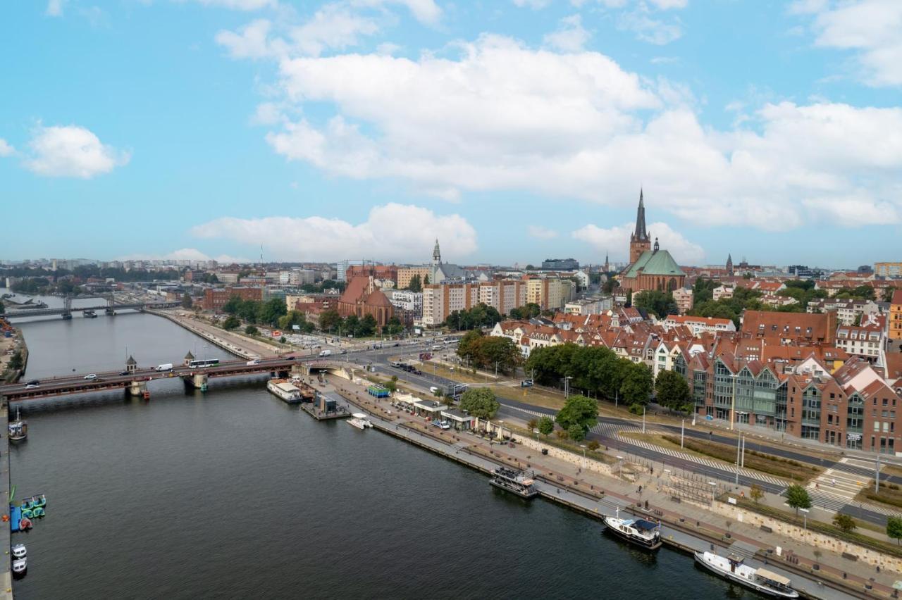 Wielka Odrzanska 317- Riverview Щецин Экстерьер фото